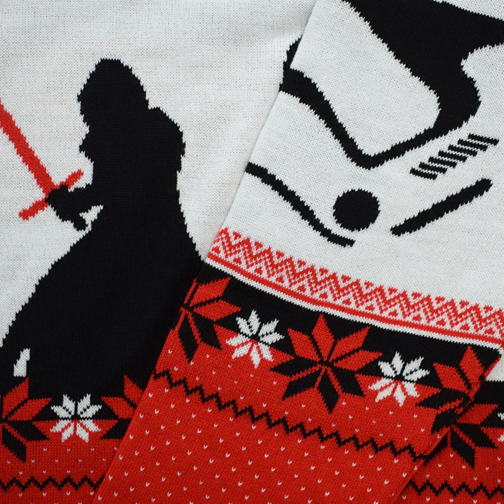 Star Wars: The Last Jedi Kylo Ren Knitted Christmas Jumper / Sweater - Image 3