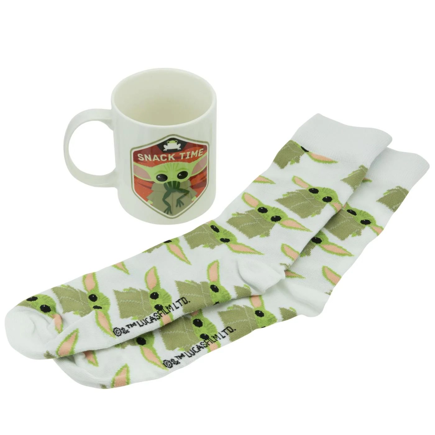 Star Wars The Mandalorian Baby Yoda Mug and Socks Gift Set - Image 3