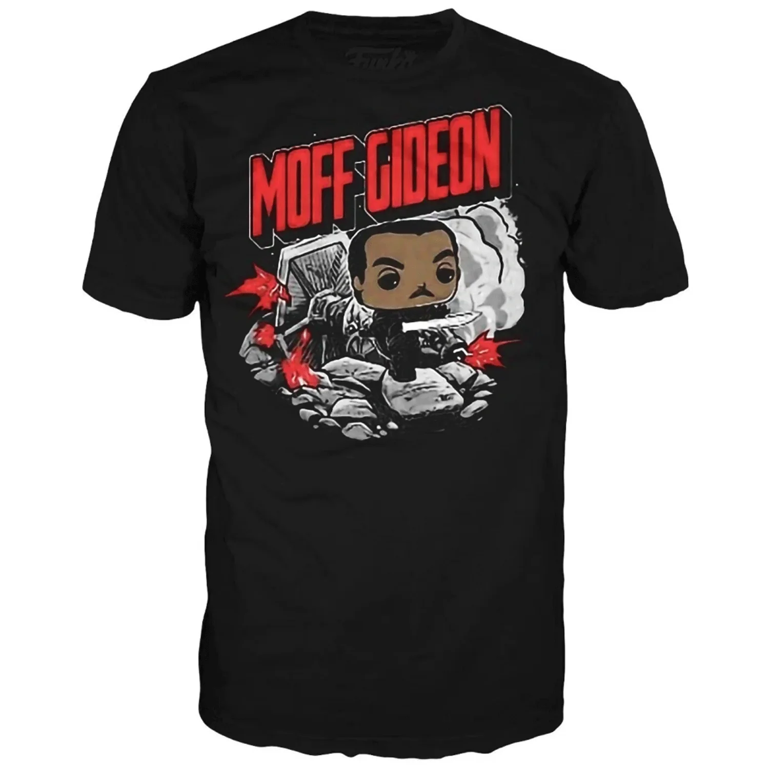 Star Wars The Mandalorian Moff Gideon Pop! Vinyl and Tee Set - Image 5