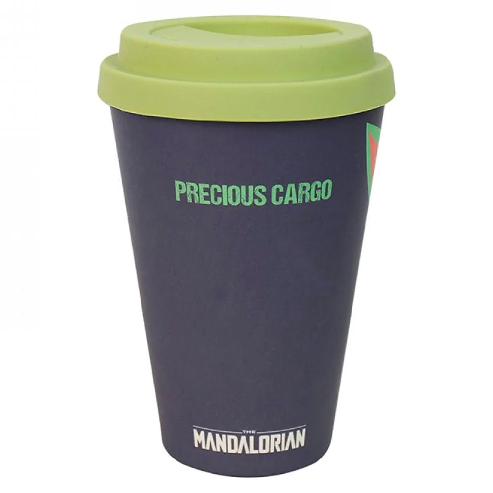 Star Wars The Mandalorian The Child Bamboo Travel Mug - Image 2