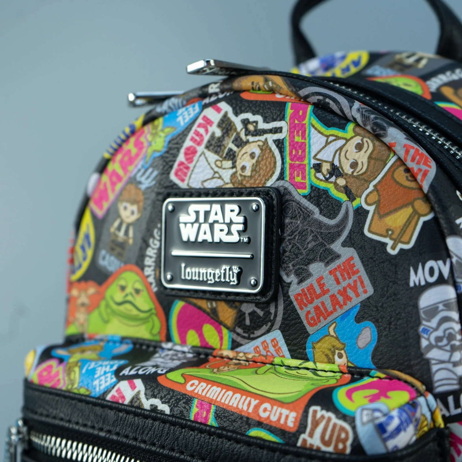 Star Wars x Loungefly Kawaii Stickers Mini Backpack - Image 2