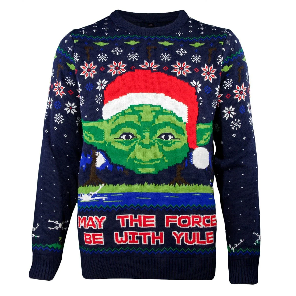 Star Wars Yoda Knitted Christmas Jumper / Sweater - Image 11