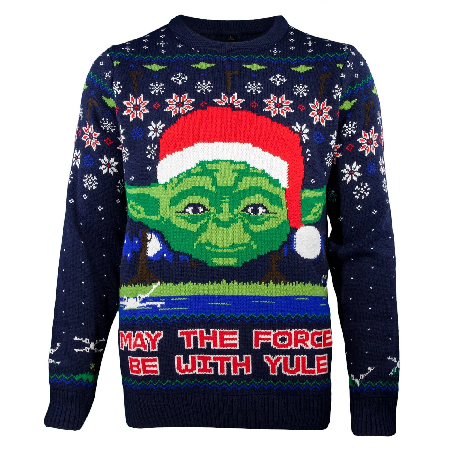 Star Wars Yoda Knitted Christmas Jumper / Sweater - Image 12