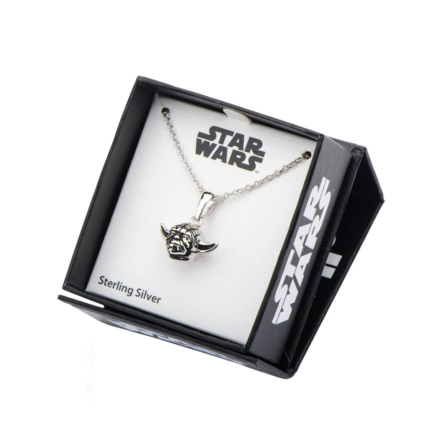 Star Wars Yoda Sterling Silver Pendant - Image 3