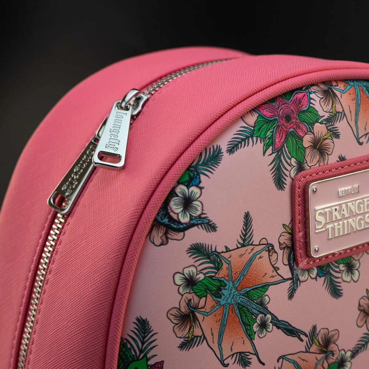 Loungefly x Stranger Things Demogorgons and Demobats Print Mini Backpack - Image 3