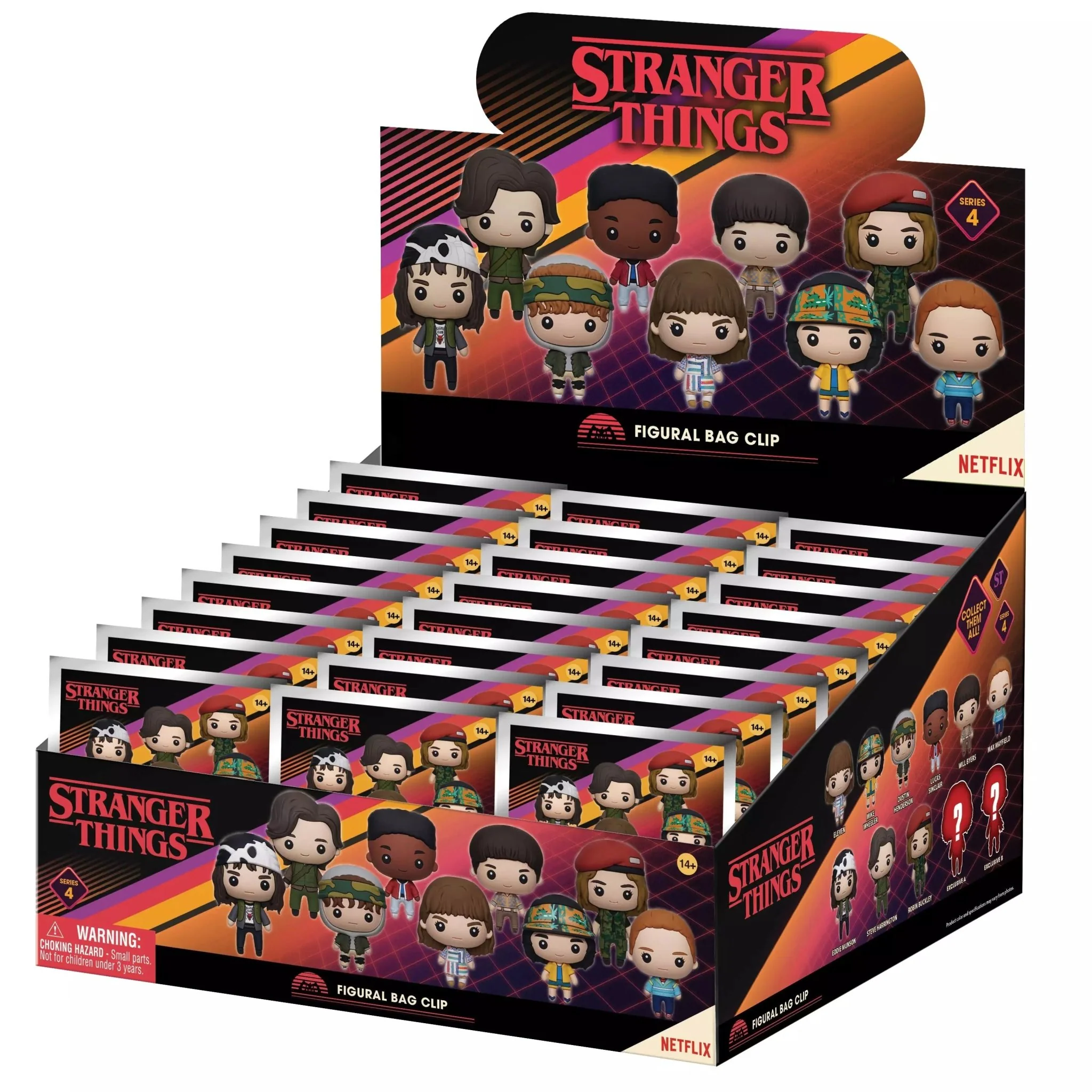 Stranger Things Series 4 Blind Bag Mystery Bag Clip - Image 2