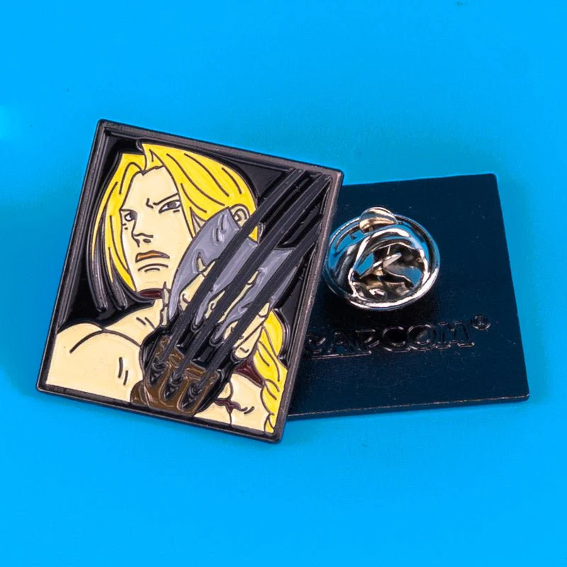 Street Fighter Single Character Enamel Pin - Vega - Image 2