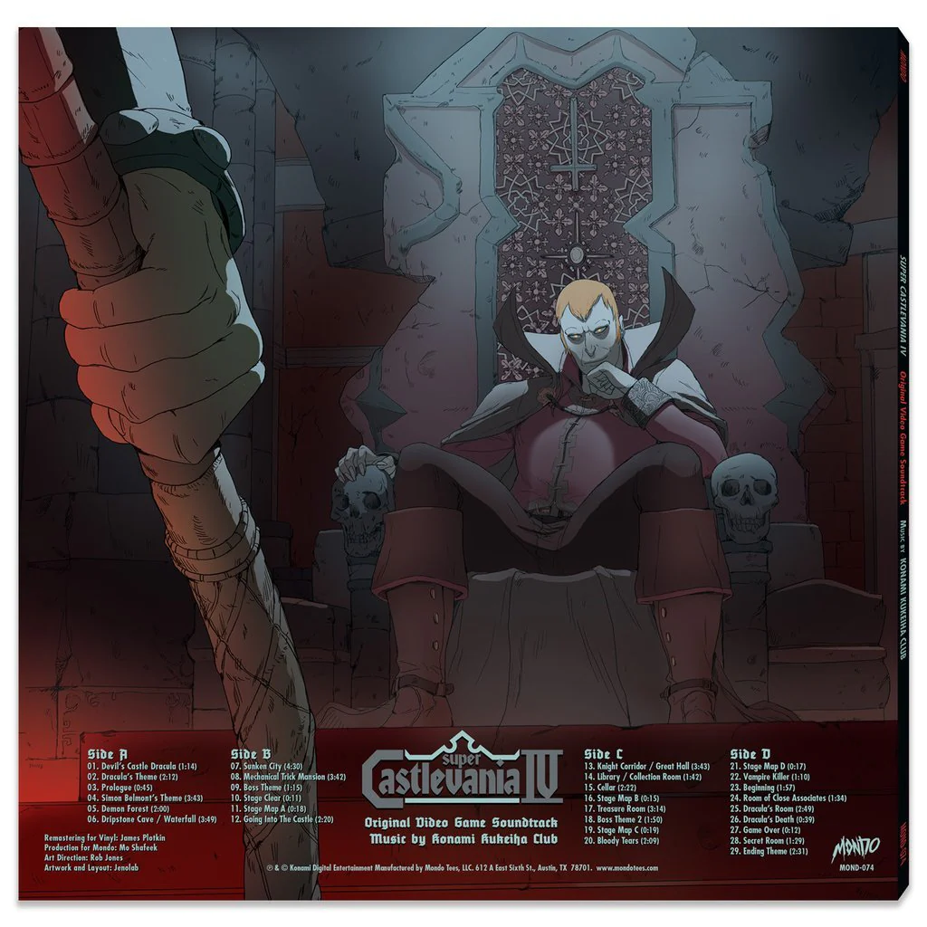 Super Castlevania IV Vinyl Soundtrack (Double LP) - Image 2