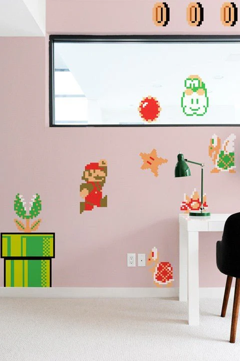 Super Mario Bros. Re-Stik Wall Decals - Image 3