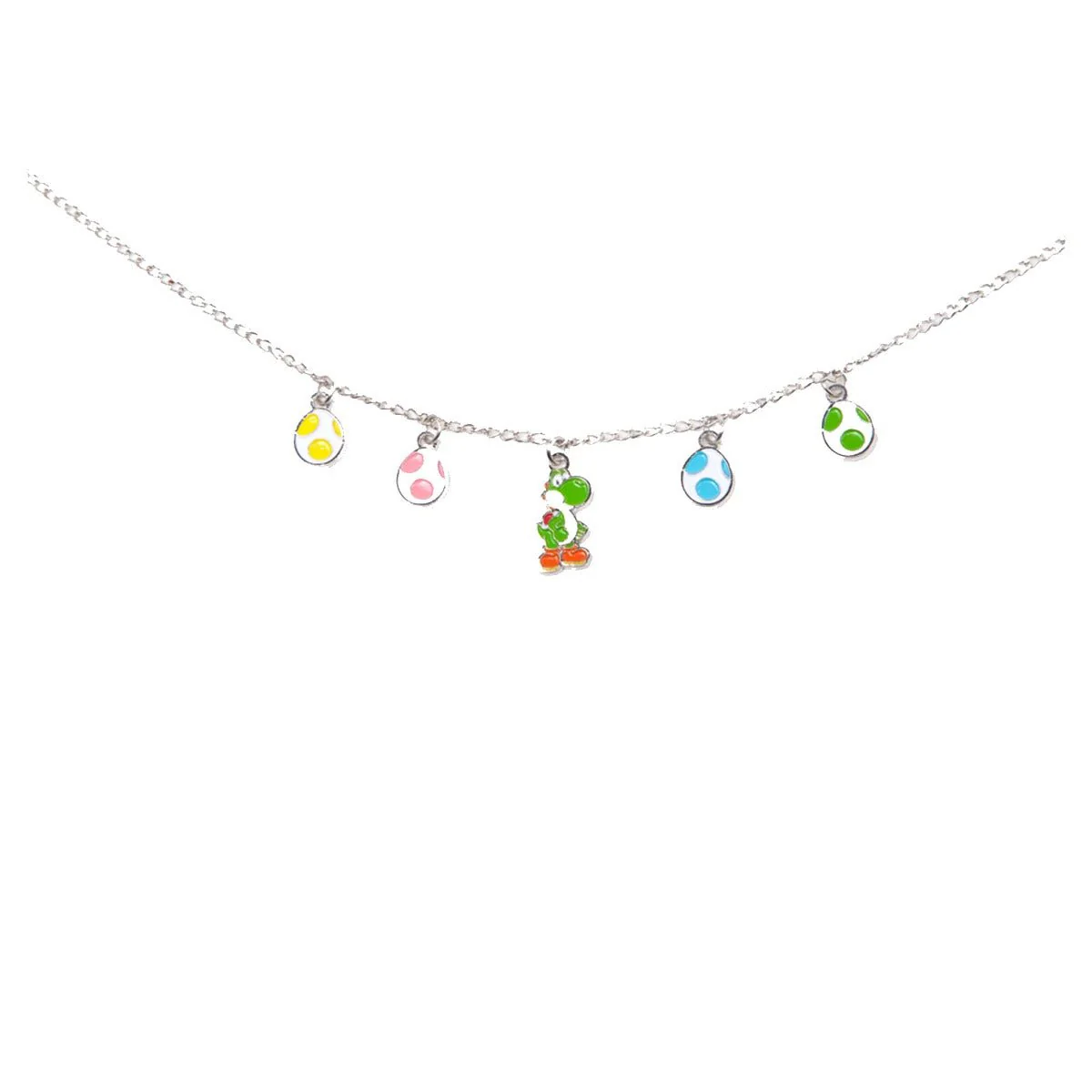 Super Mario Bros. Yoshi & Eggs Necklace - Image 2