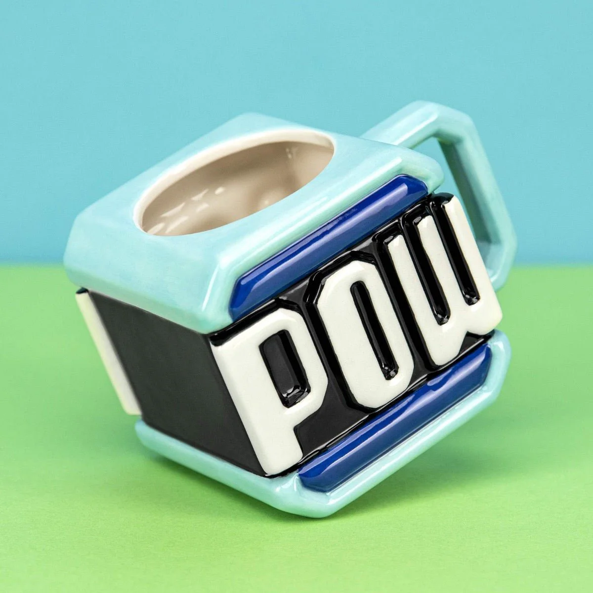 Super Mario POW Block 3D Mug - Image 2