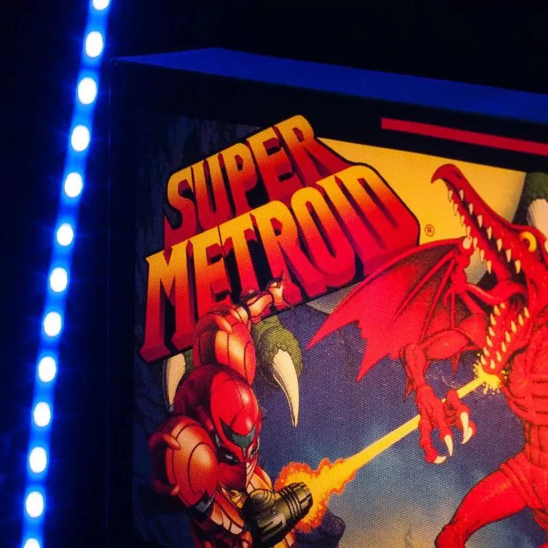 Super Metroid Illuminating Canvas - Image 2