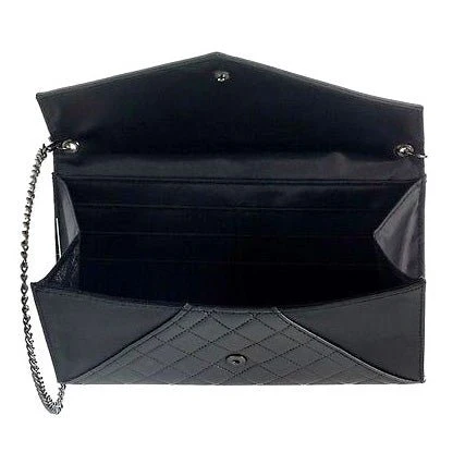 Supergirl Stealth Black Crossbody Clutch Bag - Image 2
