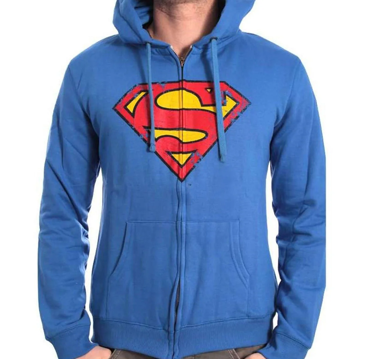 Superman Zip-Up Hoodie - Image 5