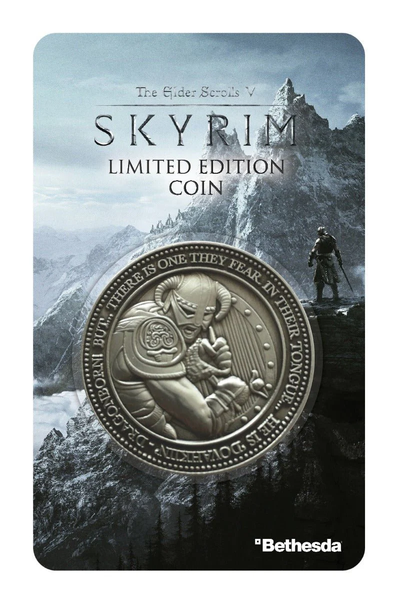 The Elder Scrolls: Skyrim Dragonborn Limited Edition Collectors Coin - Image 2