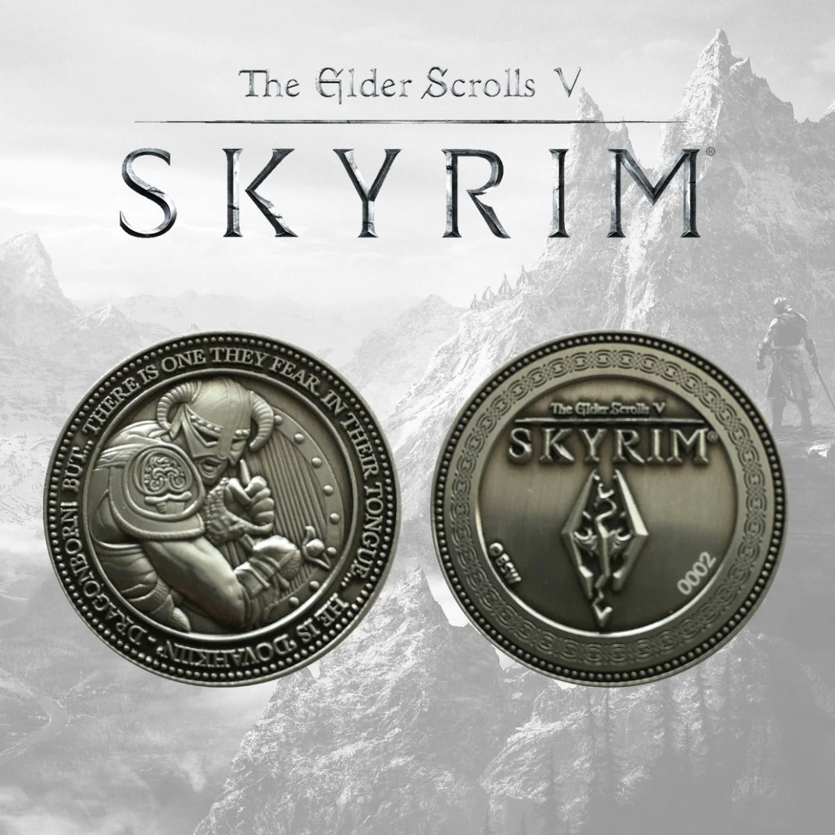 The Elder Scrolls: Skyrim Dragonborn Limited Edition Collectors Coin - Image 3