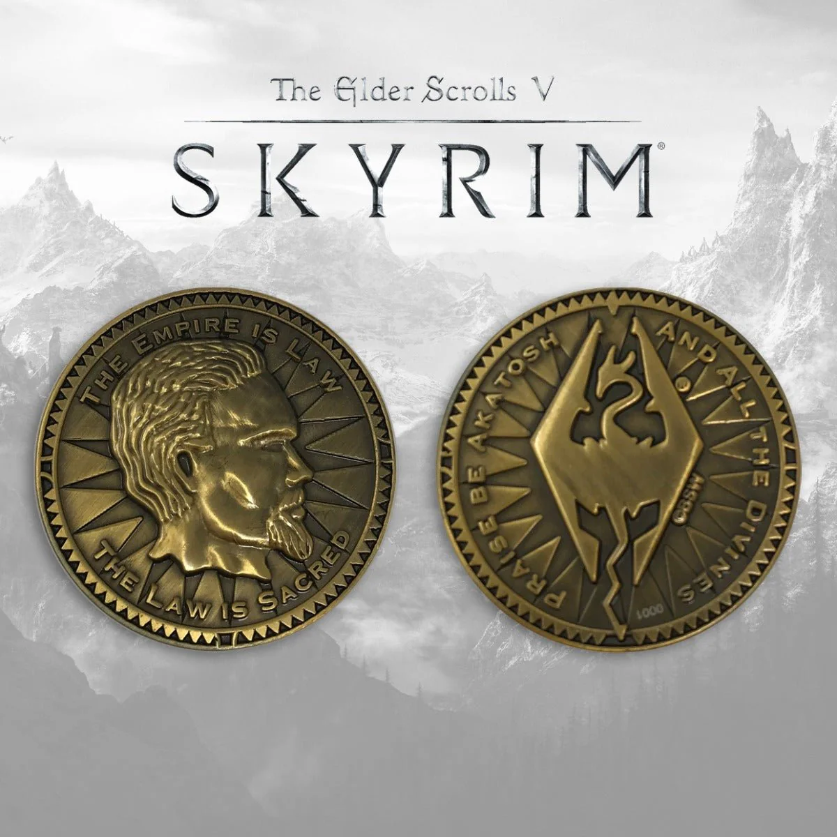 The Elder Scrolls: Skyrim Limited Edition Collectors Coin - Image 2