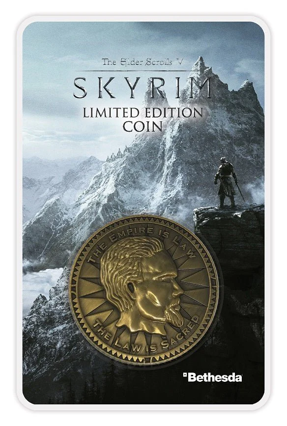 The Elder Scrolls: Skyrim Limited Edition Collectors Coin - Image 3