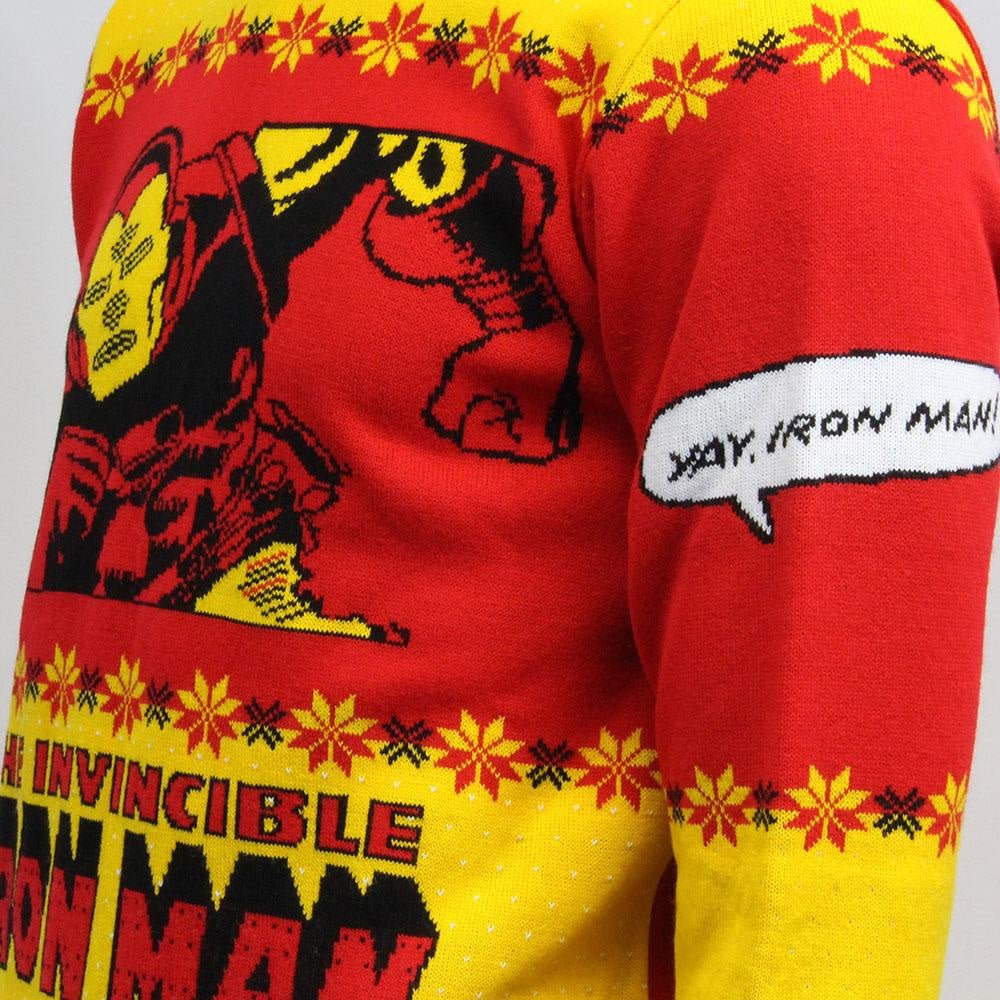 The Invincible Iron Man Christmas Jumper - Image 3