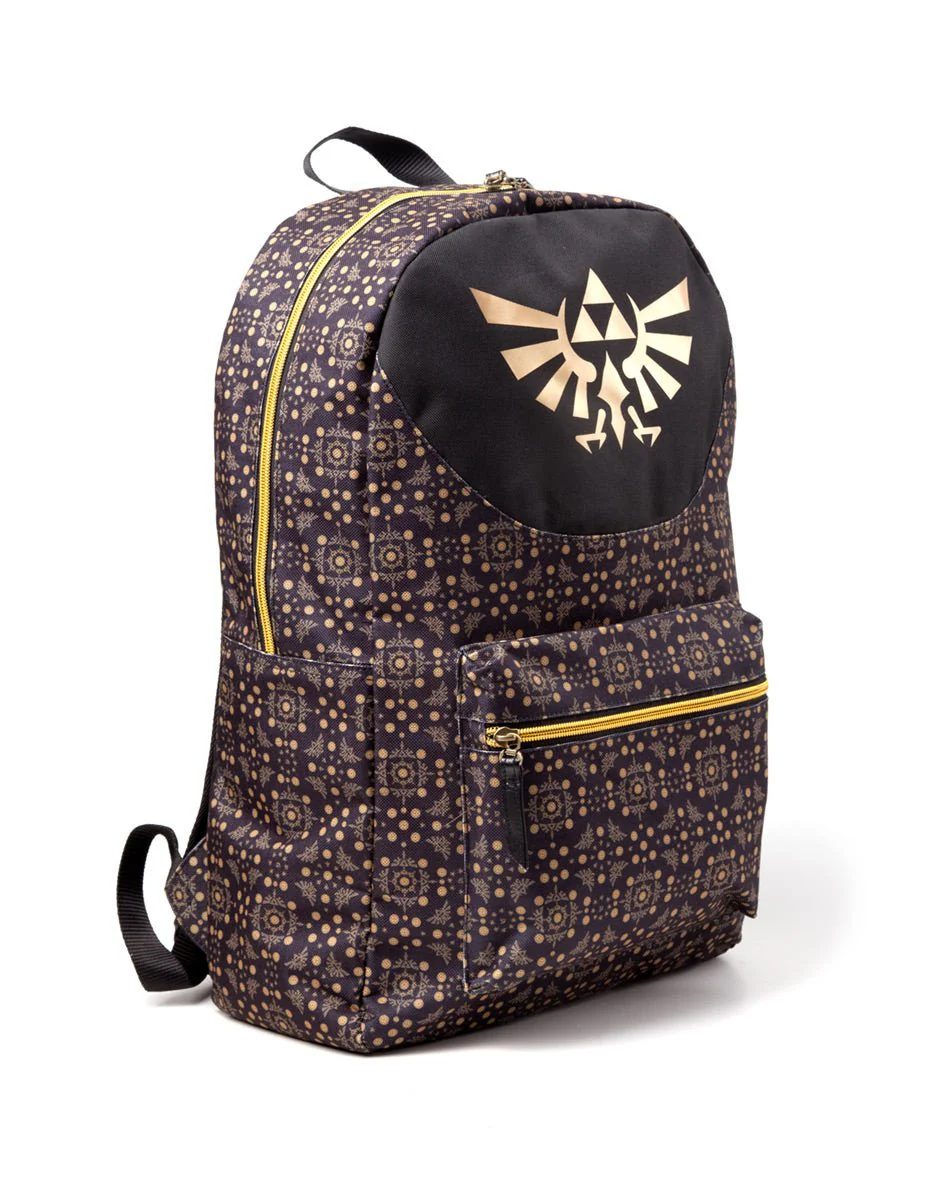 The Legend of Zelda Black and Gold Backpack - Image 2