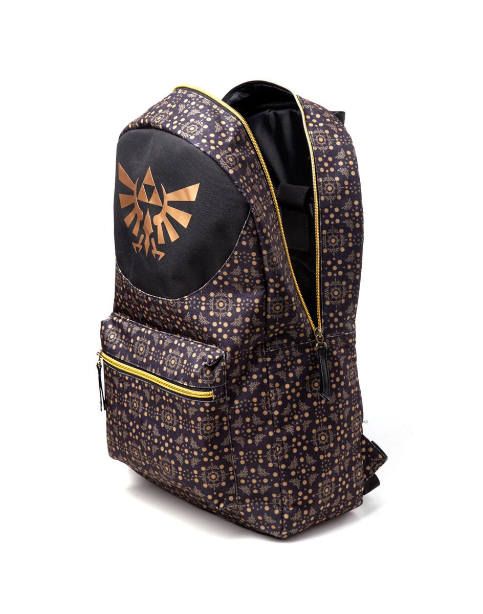 The Legend of Zelda Black and Gold Backpack - Image 3