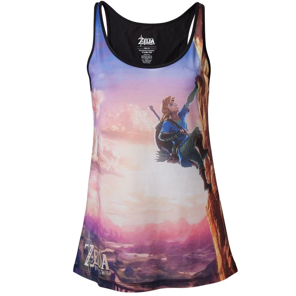 The Legend of Zelda Breath of the Wild Ladies Vest Top - Image 3