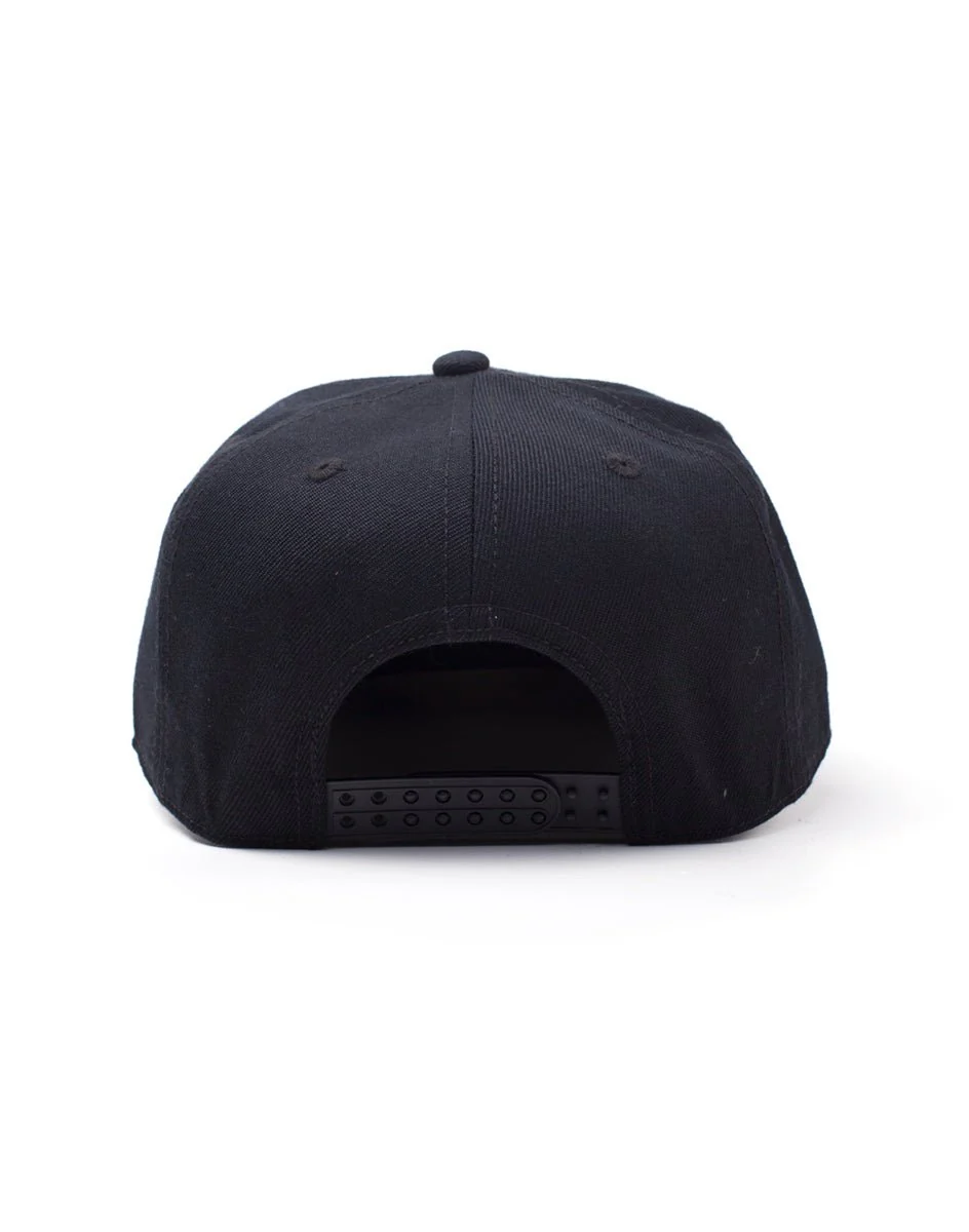 The Legend of Zelda Gold and Black Logo Snapback Cap - Image 3