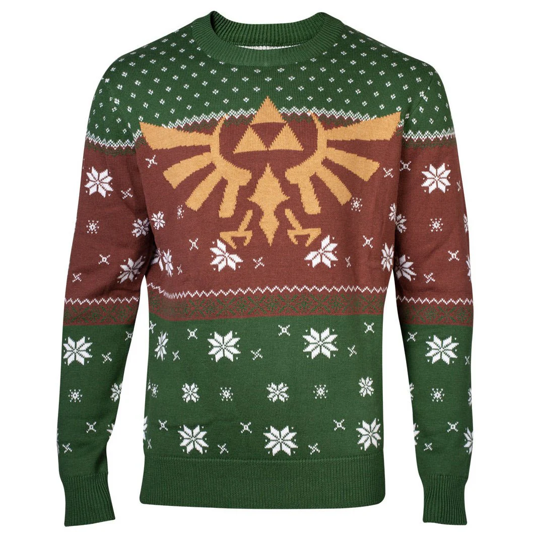 The Legend of Zelda Golden Hyrule Knitted Christmas Jumper / Sweater - Image 5