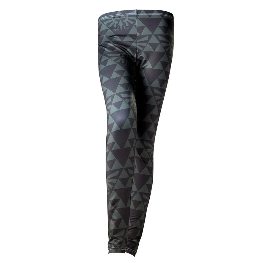 The Legend of Zelda Hyrule and Triforce Crest Leggings - Image 2