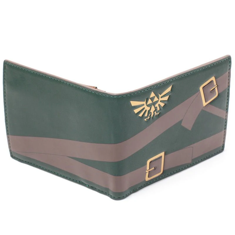 The Legend of Zelda Link Uniform Inspired Bi-Fold Wallet - Image 2