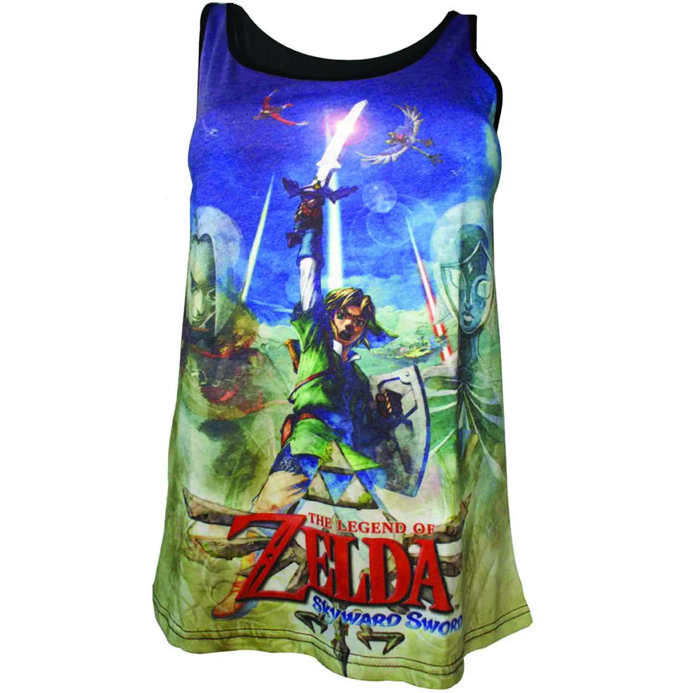 The Legend of Zelda Skyward Sword Ladies Vest Top - Image 3