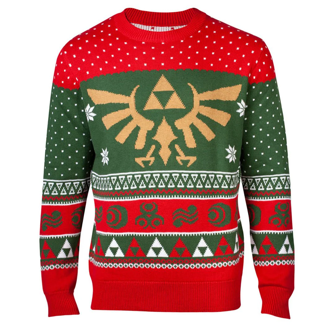 The Legend of Zelda Xmas in Hyrule Knitted Christmas Jumper / Sweater - Image 6