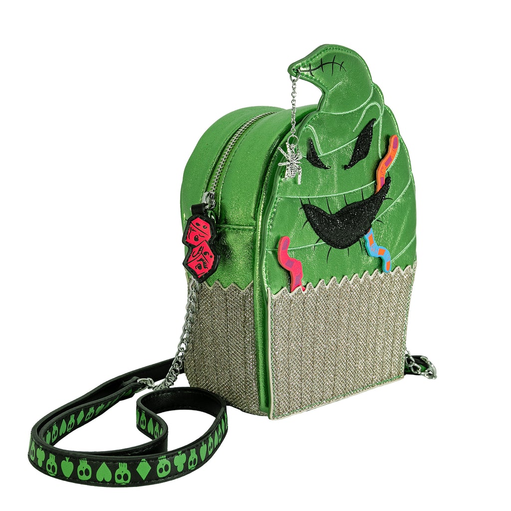 Danielle Nicole The Nightmare Before Christmas Oogie Boogie Cupcake Crossbody Bag - Image 2
