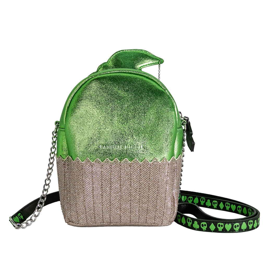 Danielle Nicole The Nightmare Before Christmas Oogie Boogie Cupcake Crossbody Bag - Image 4