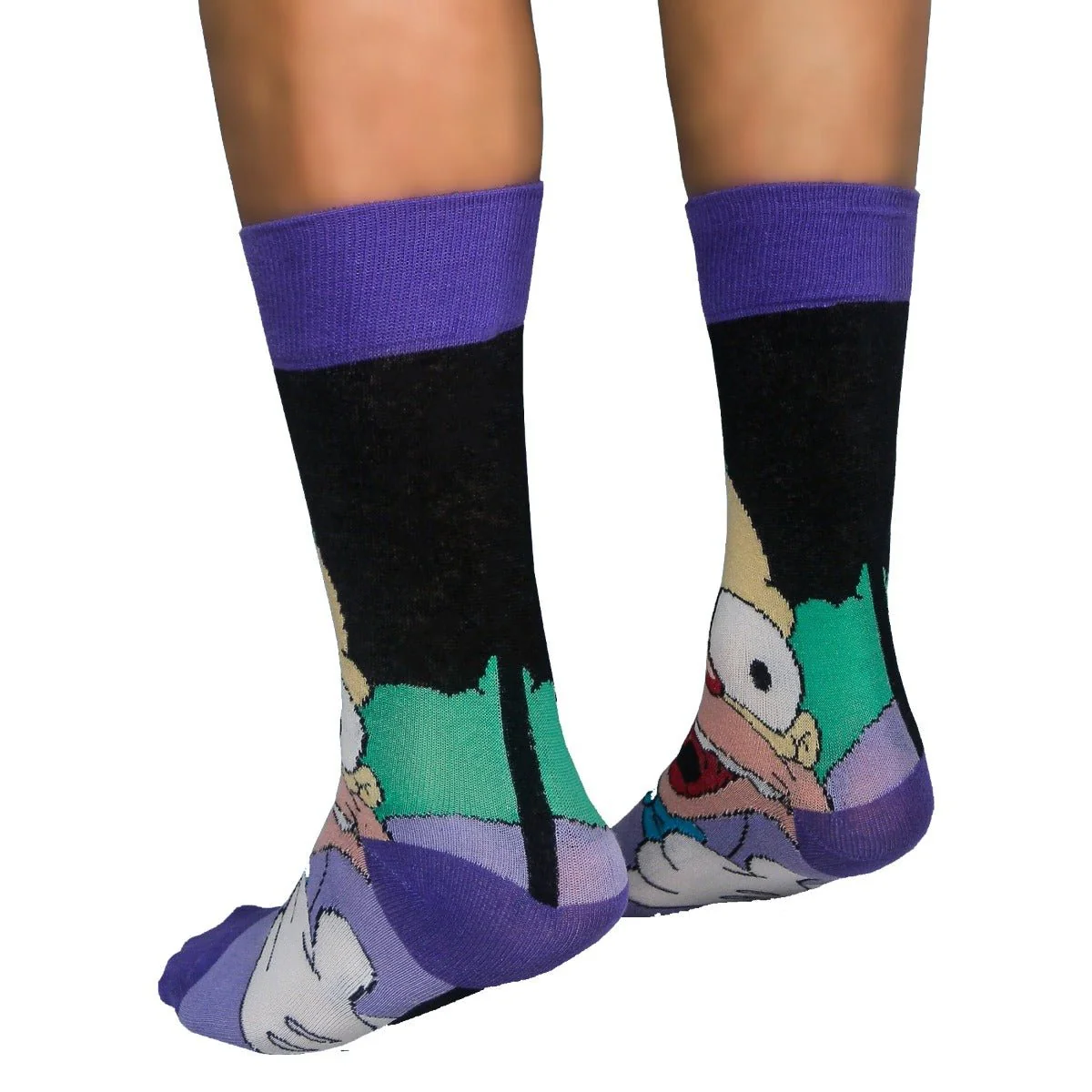 The Simpsons Krusty the Clown 2 Pair Socks - Image 2