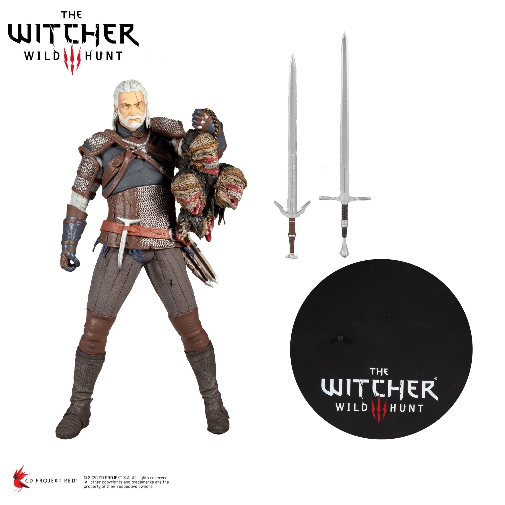 The Witcher Geralt of Rivia 12" Action Figure - Image 3