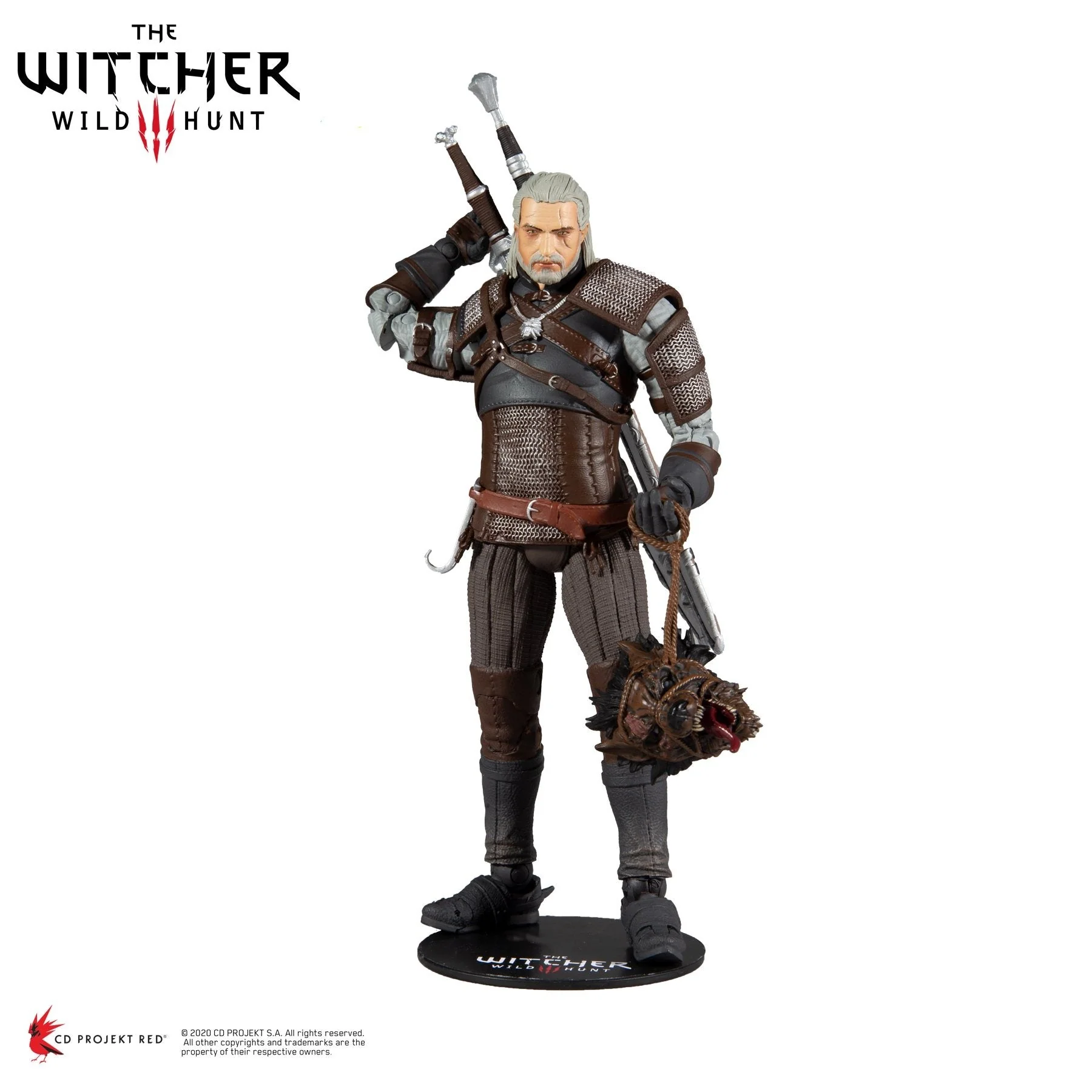 The Witcher Geralt of Rivia 7" Action Figure - Image 2