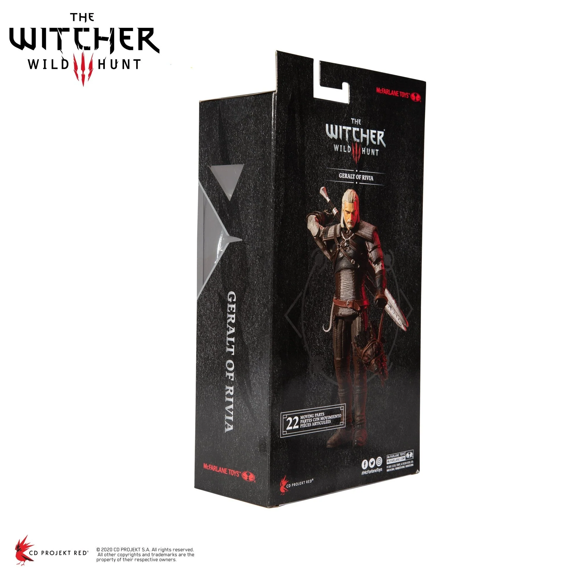 The Witcher Geralt of Rivia 7" Action Figure - Image 6