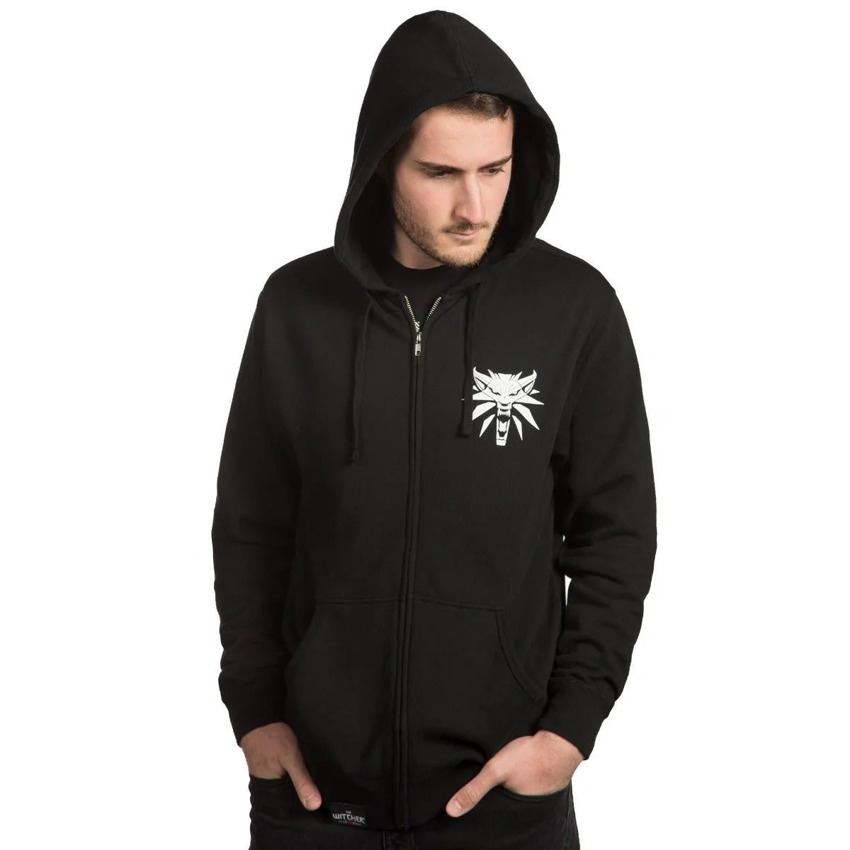 The Witcher Steel and Silver Zip-Up Hoodie - Image 7