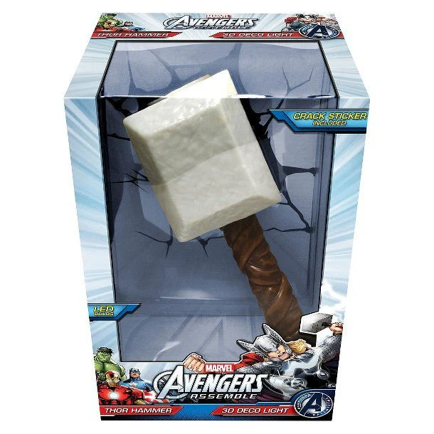 Thor Hammer 3D Night Light - Image 3