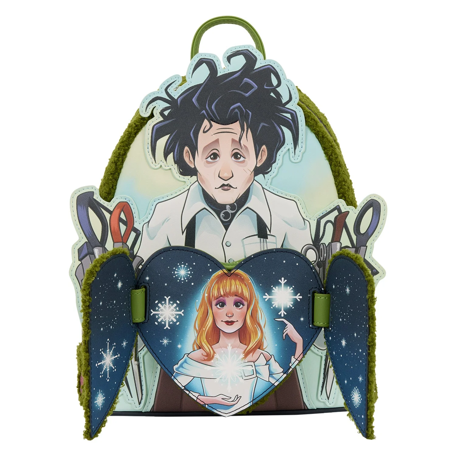 Loungefly x Edward Scissorhands Sherpa Mini Backpack - Image 2
