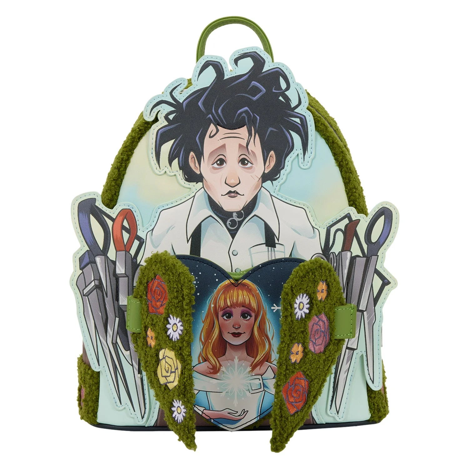 Loungefly x Edward Scissorhands Sherpa Mini Backpack - Image 3