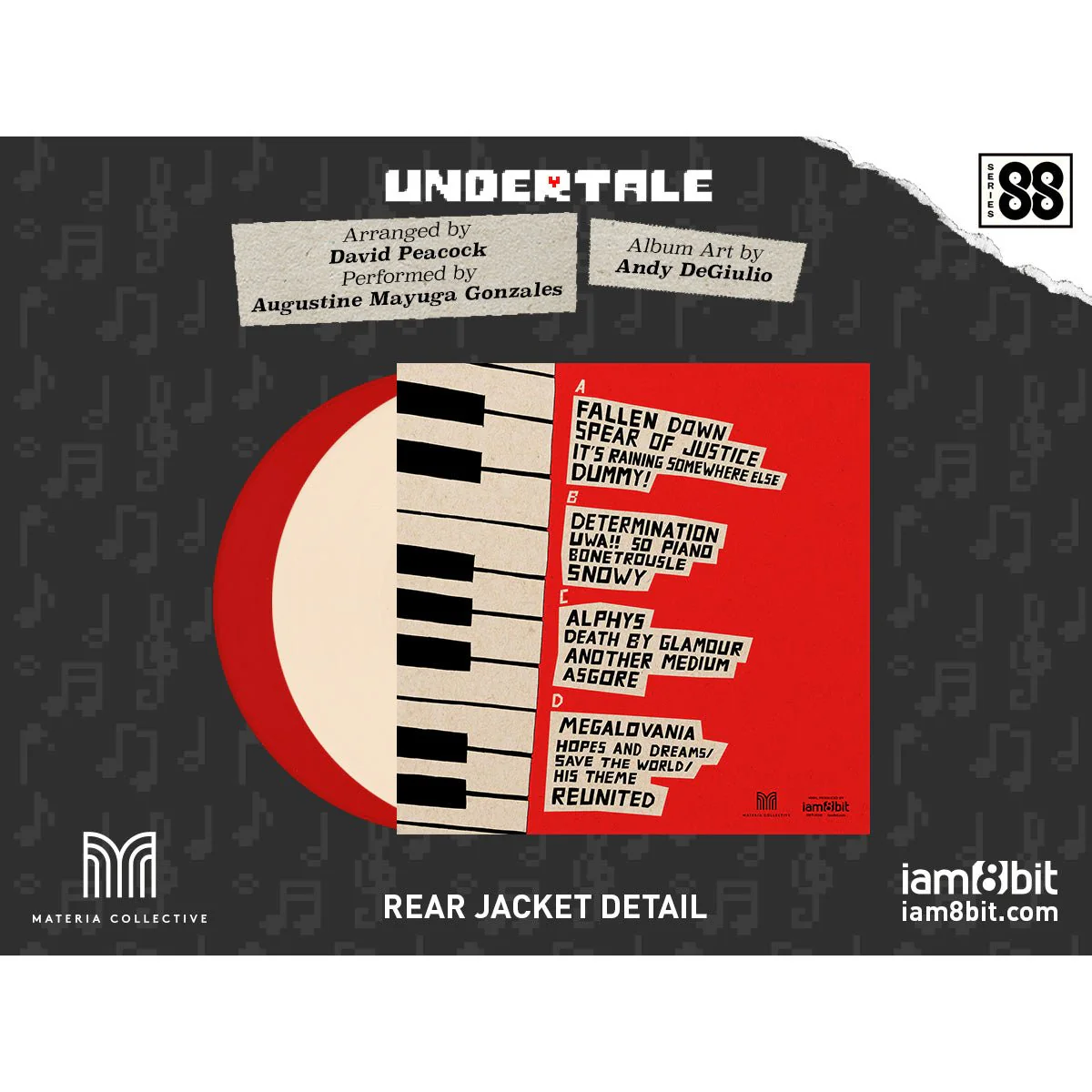Undertale on Piano Vinyl Soundtrack (Double LP) - Image 4
