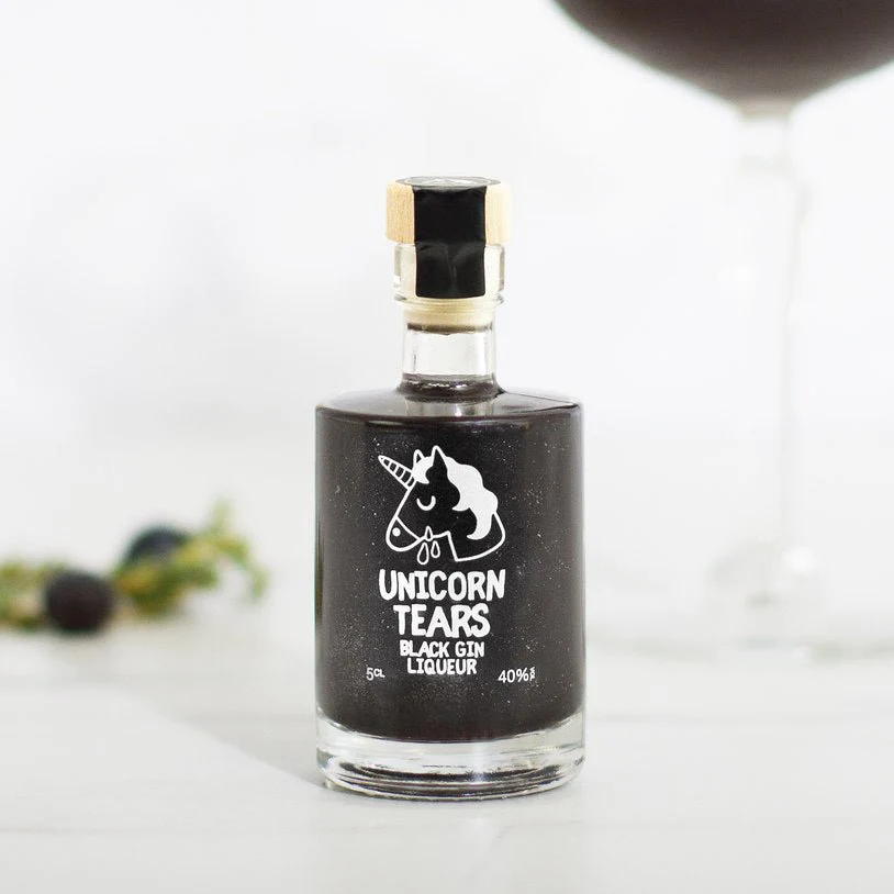 Unicorn Tears Black Gin Liqueur Miniature - Image 3