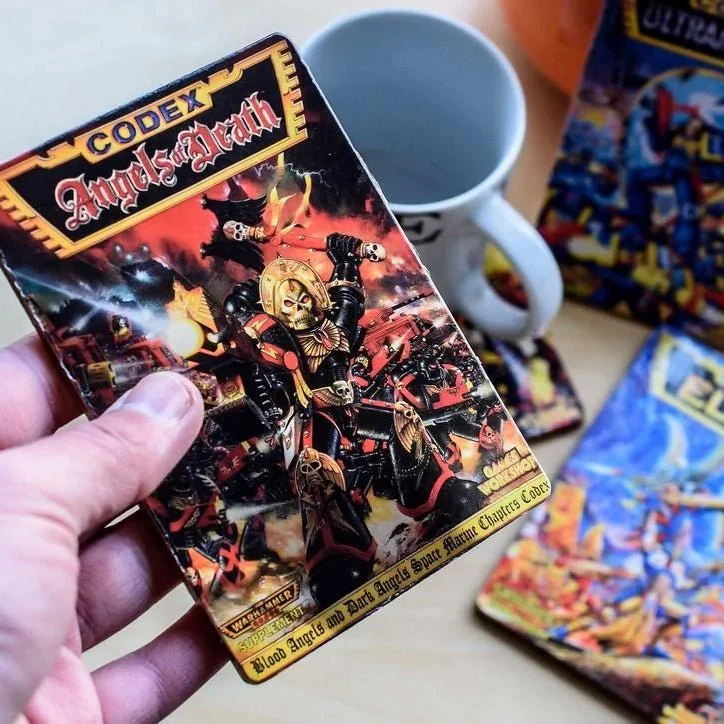 Warhammer 40,000 Second Edition Codex Coasters - Image 2