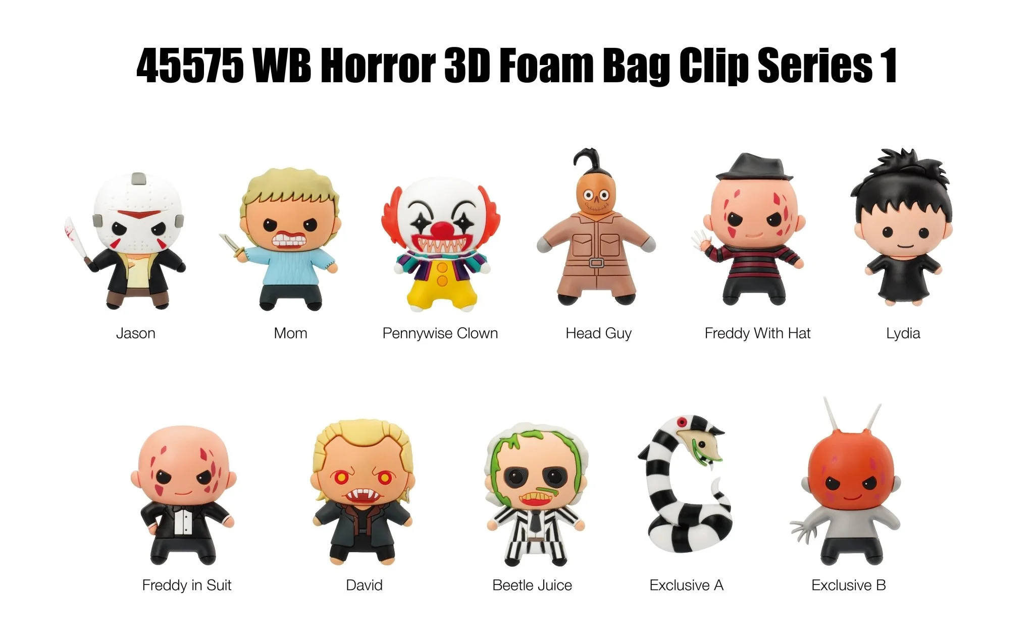 Warner Bros. Horror Series 1 Blind Bag Mystery Bag Clip - Image 4