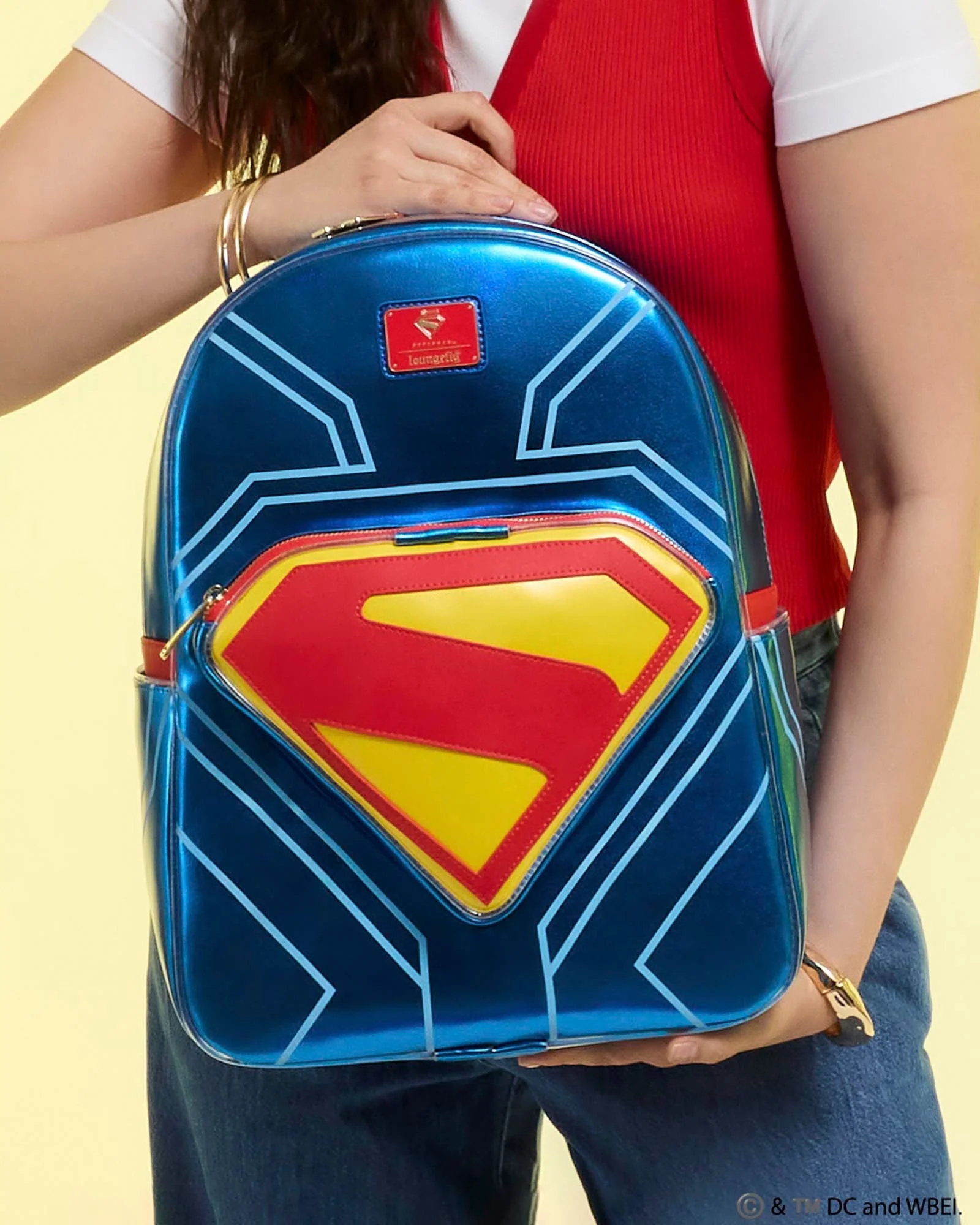 Loungefly x Superman Full-Size Backpack - Image 2