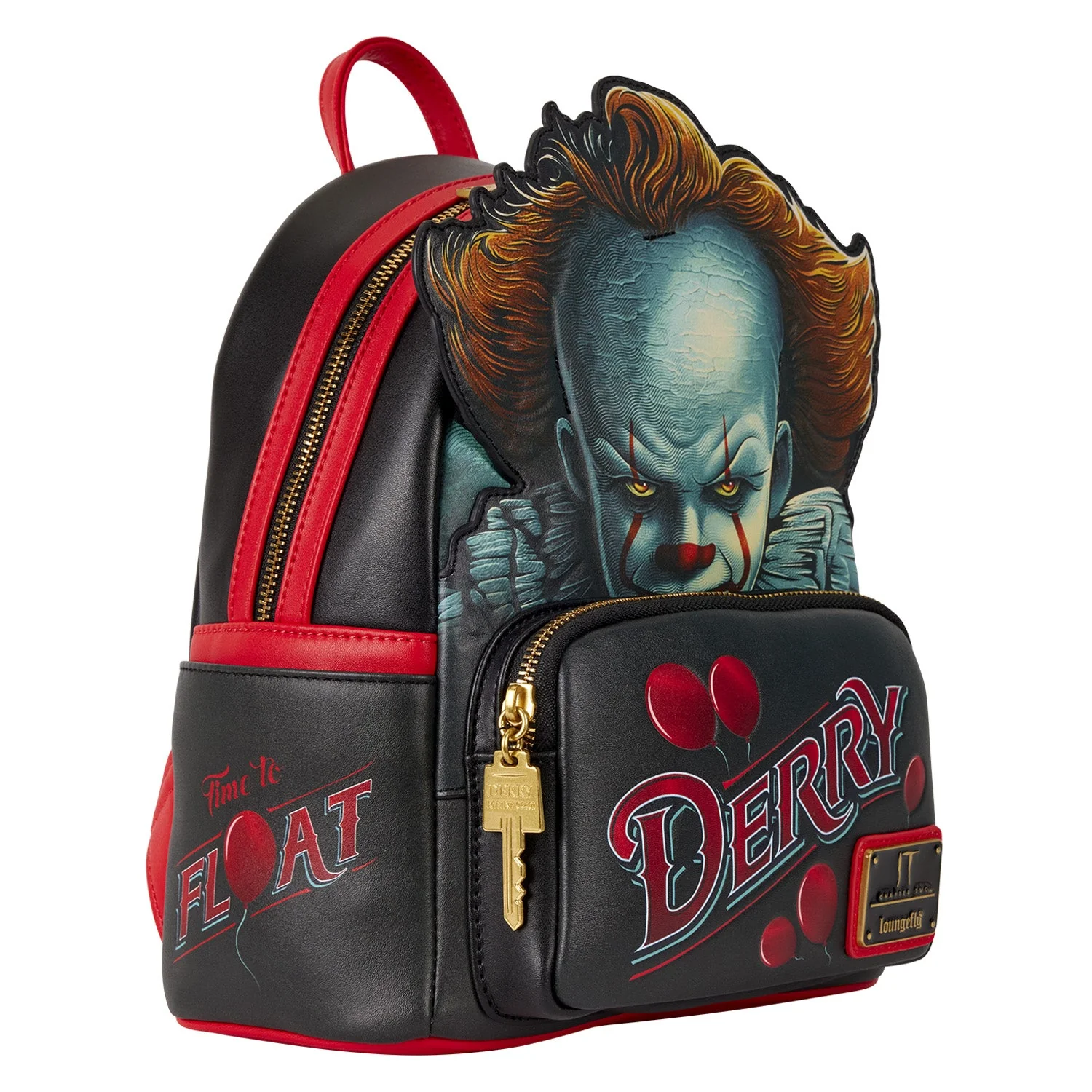 Loungefly x IT Pennywise Derry Sign Light Up Mini Backpack - Image 3