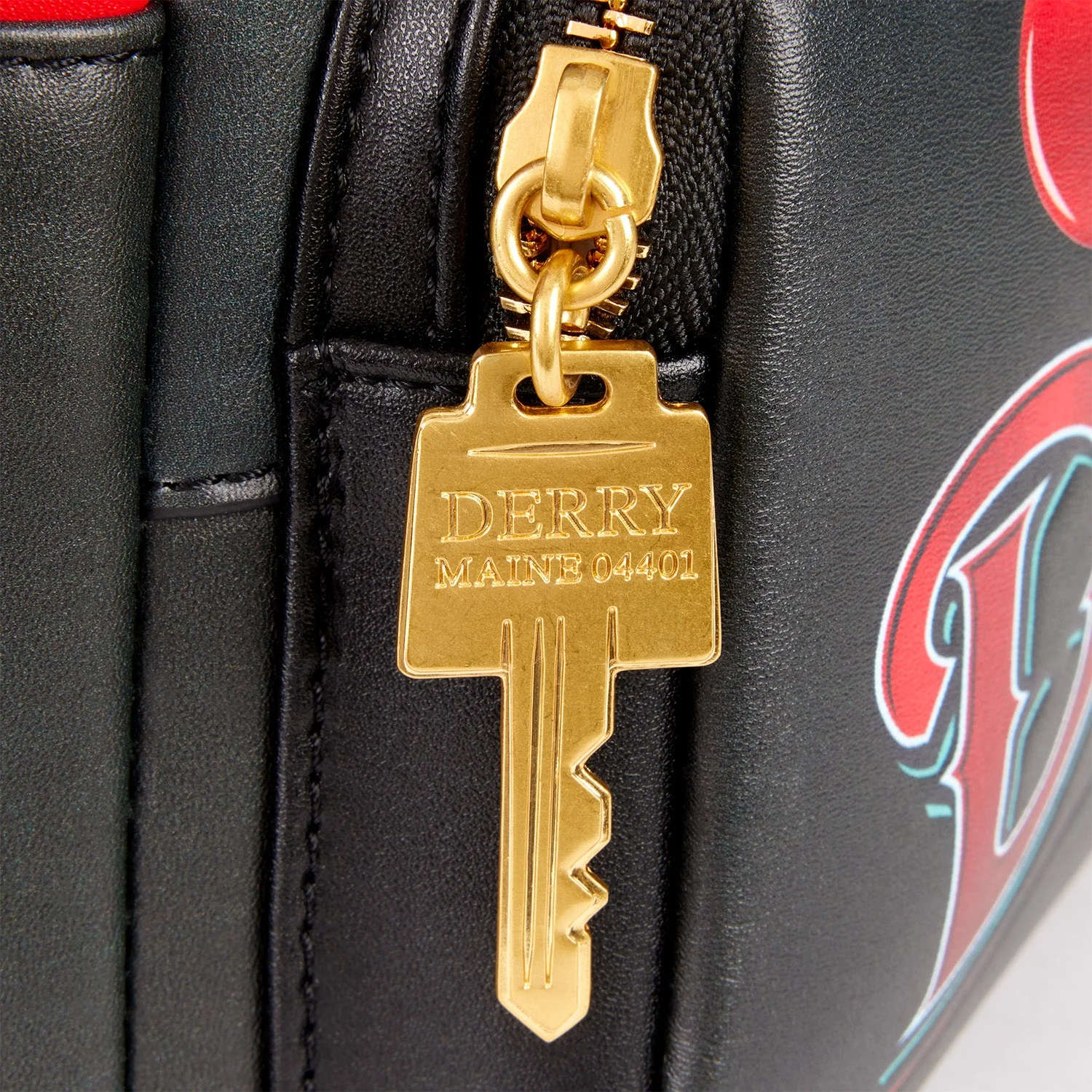 Loungefly x IT Pennywise Derry Sign Light Up Mini Backpack - Image 7