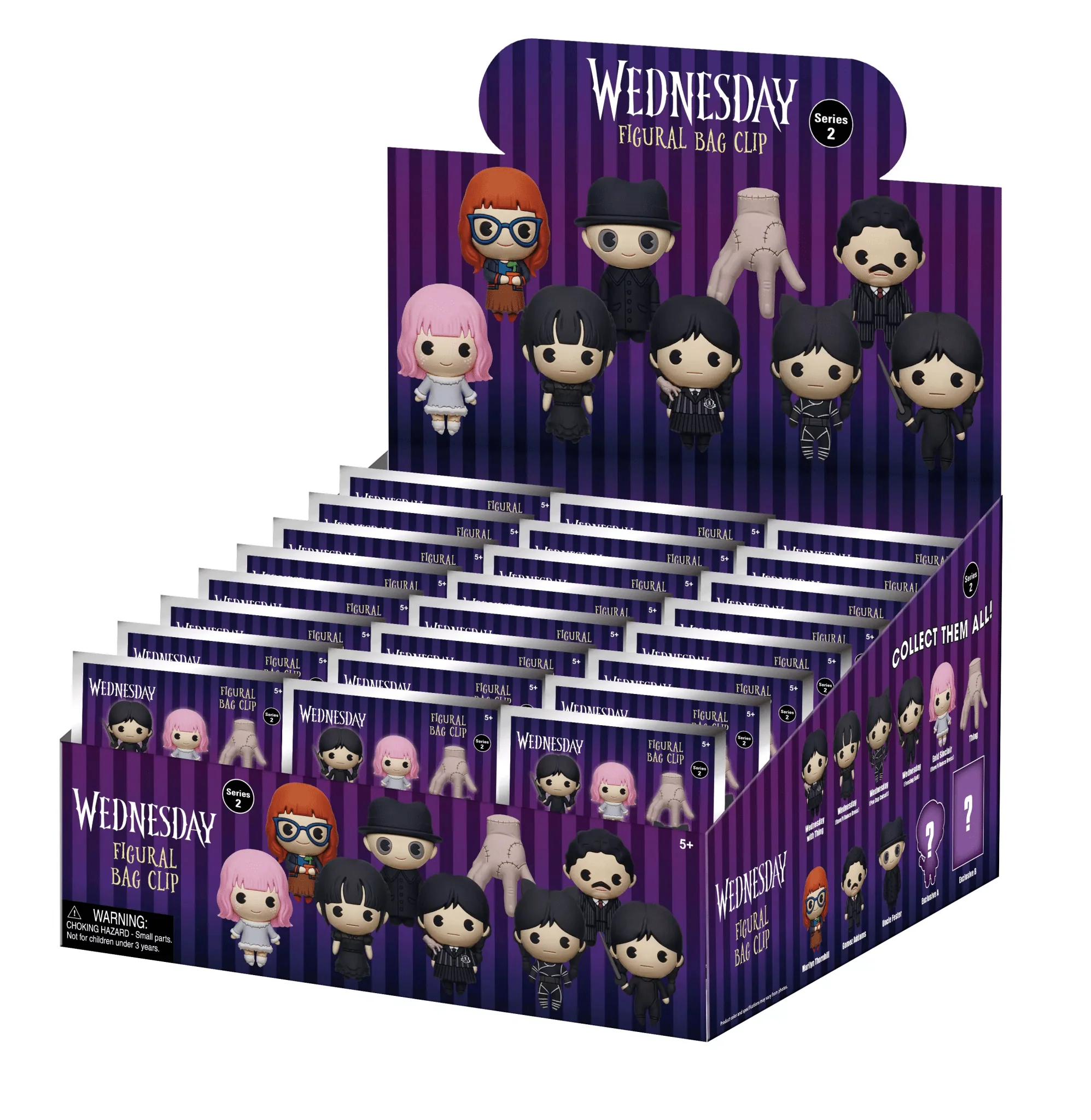 Wednesday Series 2 Blind Bag Mystery Bag Clip - Image 2